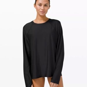 Rash Guard Long Sleeve - Black - M